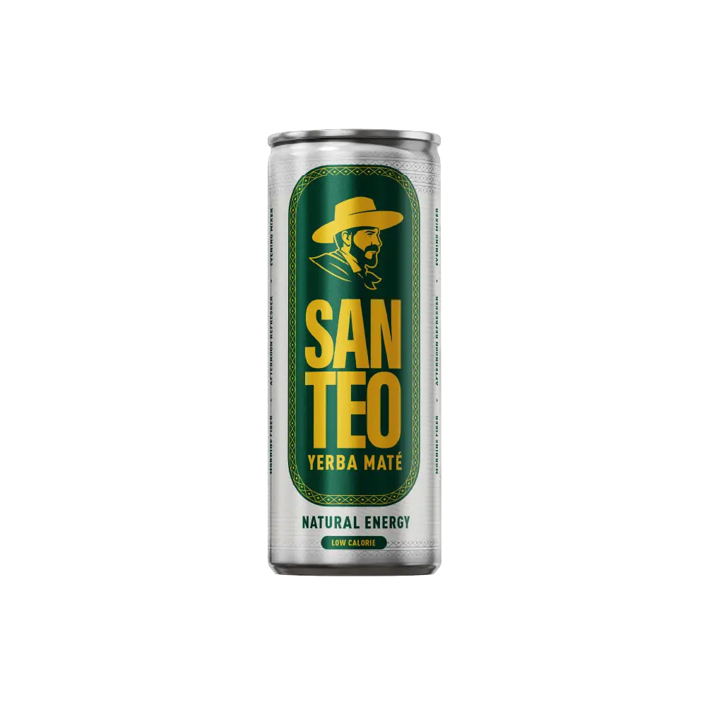 San Teo Mate Can - Front San Teo Yerba Mate 250ml